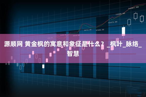 源顺网 黄金枫的寓意和象征是什么？_枫叶_脉络_智慧